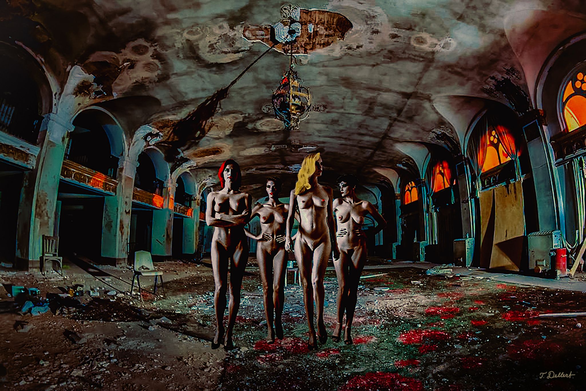 NAKED IN A LOST WORLD 